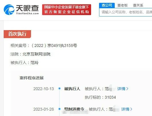 侵权迪丽热巴网友被限消 且已无财产可执行封面图