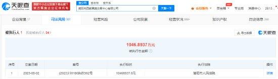 周震南父亲及其公司再成被执行人 执行标的1046万封面图